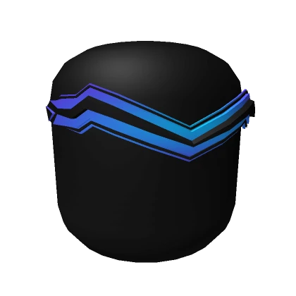 Dark Visor Head (Purple Blue)