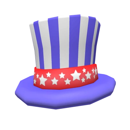 Independance Day Themed Top Hat