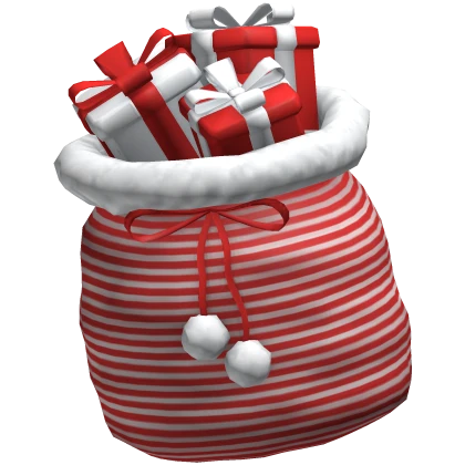 Christmas Candy Cane Bag