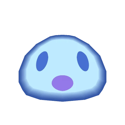 Blue Neon Slime