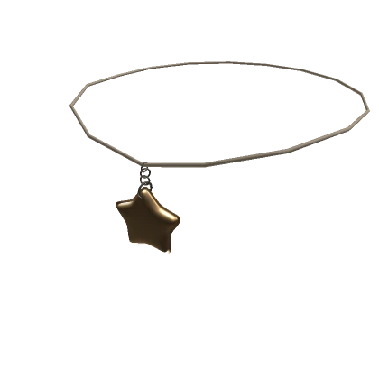 [1.0] Gold Star Necklace