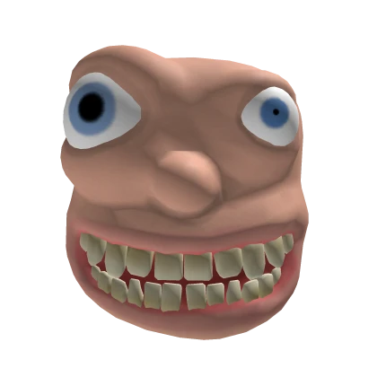grinning smile man head
