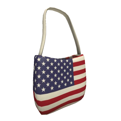 American Flag Tote Bag