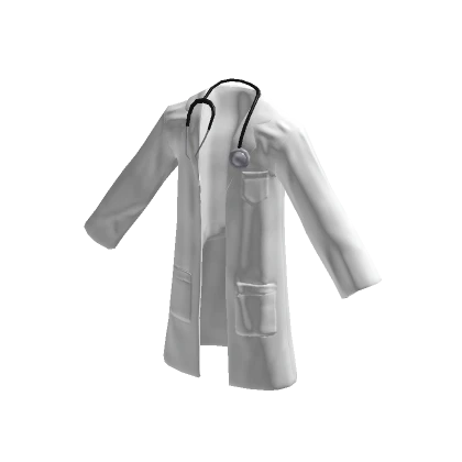 Medical Doctor Hospital Jacket - White