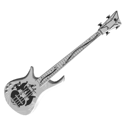 Y2K White Flame Bass