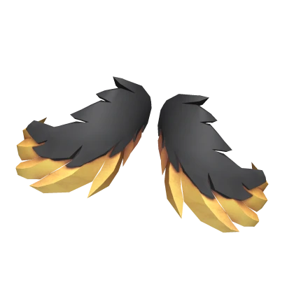 Fallen Golden Tipped Lower Wings