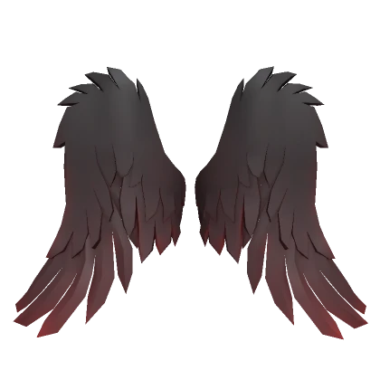 Fallen Red Middle Wings