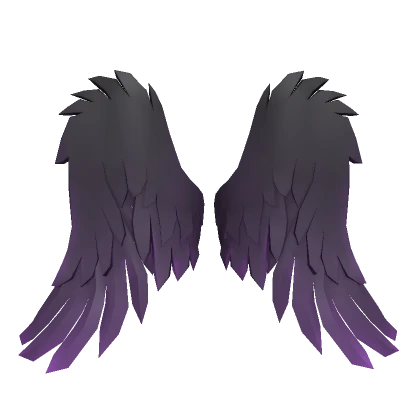 Fallen Purple Middle Wings