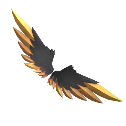 Fallen Golden Tipped Upper Wings