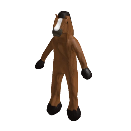 Realistic Dark Brown Horse Full Body Suit/Costume