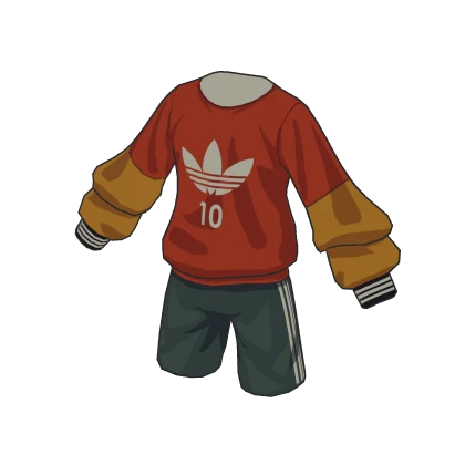 adidas Basketball Baggy Sweater&Short Combo (TOON)