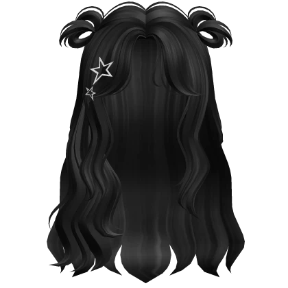 Cute Beach Girl Preppy Waves (Black) 