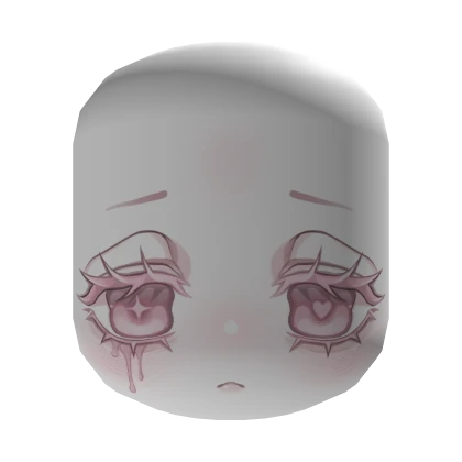 💗 Kawaii Anime Pink Sleepy Chibi Doll