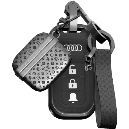 Aura Sports Car Keys w/ Keychains