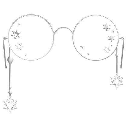 Winter Snowflake Glasses