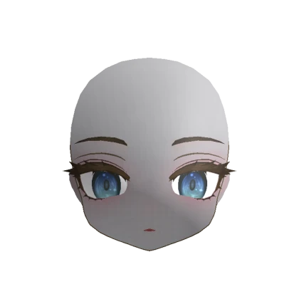 Cutie anime Doll head (Blue Eye)