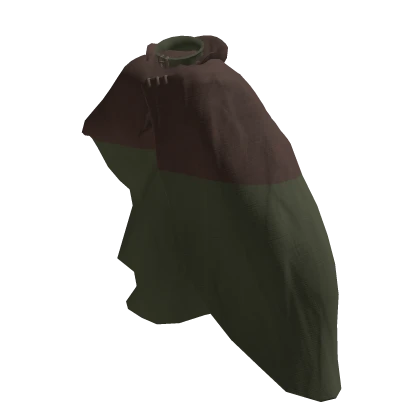 Long Green & Brown Cloak