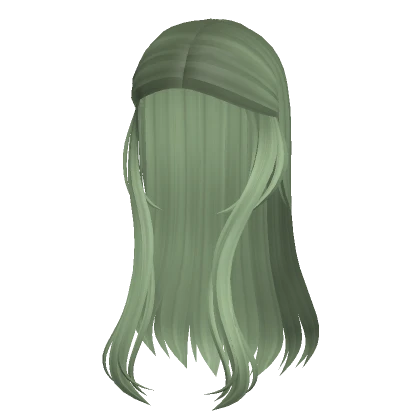 Serene Siren Hair in Sage Green