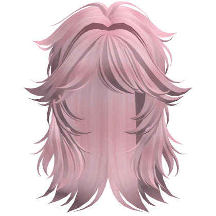 Demure Wavy Hairstyle (Pink)