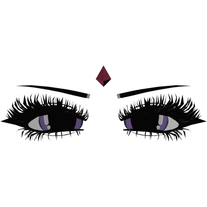 Raven Eyes W/ Lashes + Brows