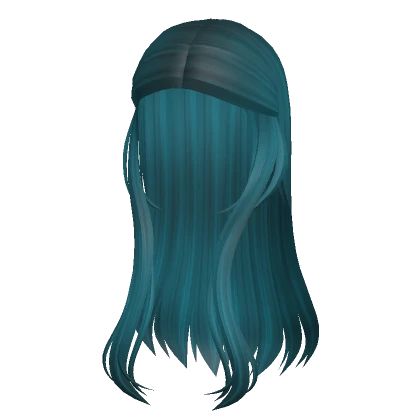 Serene Siren Hair in Dark Cyan