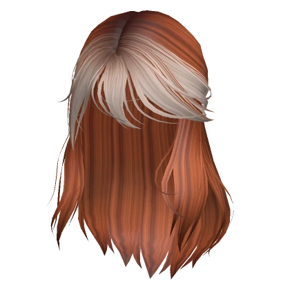 Wispy Half-up Ponytail in Ginger & Blonde