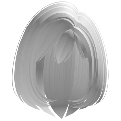 ♡꒰fluffy stylish anime bob in white꒱