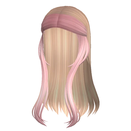 Serene Siren Hair in Blonde & Pink