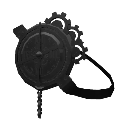 Black Clockwork Eyepatch