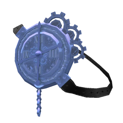 Blue Clockwork Eyepatch