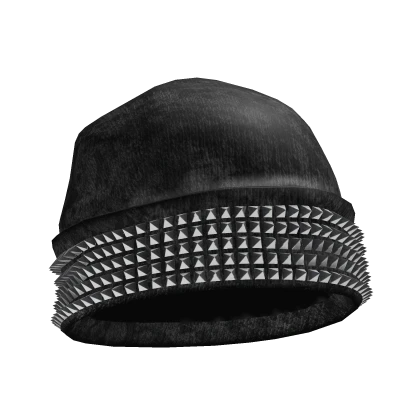 Spiked Distressed Beanie