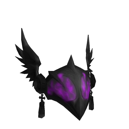 Angelic Winged Helm: Thy Purple Strike