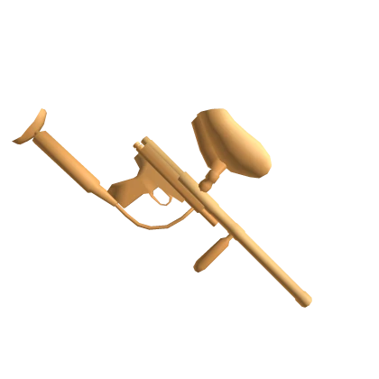 Gold Paintball Gun