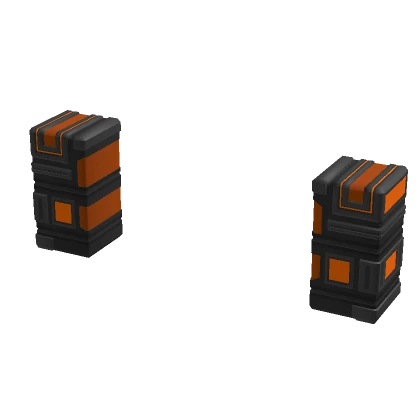 [1.0] Double Orange Prosthetic Robot Arms