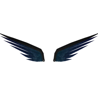 Blue Galaxy Wings