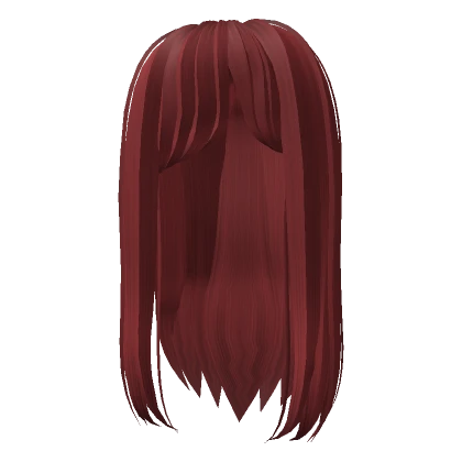 Red Soft Girl Hair