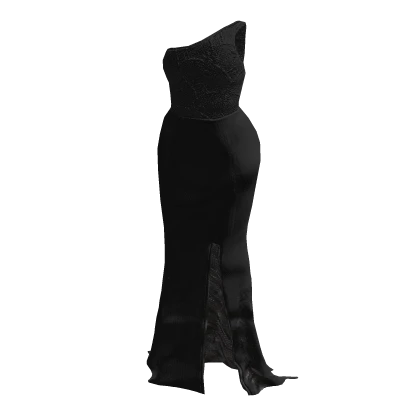 Trendy Cut Dress | Black