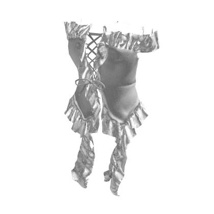 Ruffled Corset Top