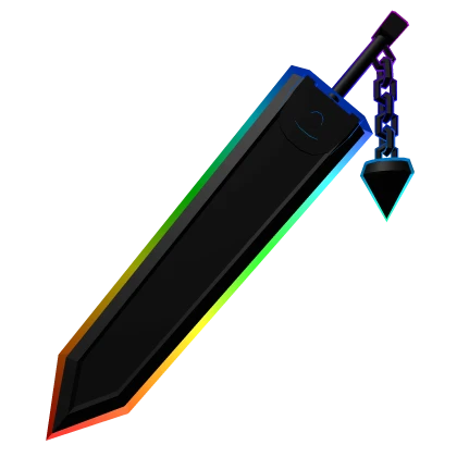 Cartoony Rainbow Slayer Sword