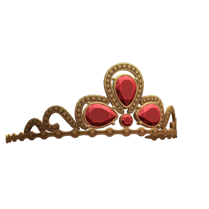 Red Gemstone Crown