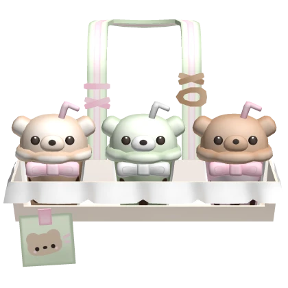 cute kawaii bear boba carrier 3.0