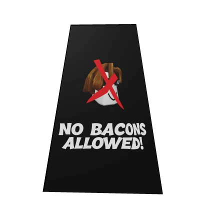 No Bacons Cape Black Edition