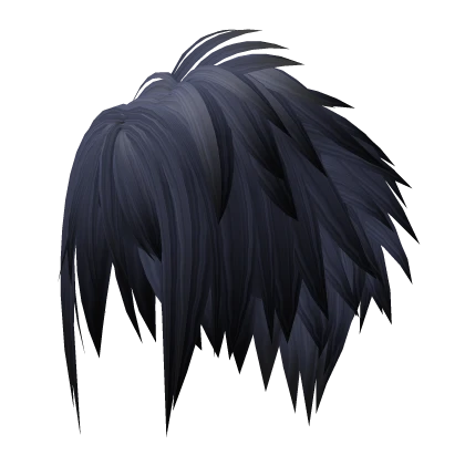 Unkept  Scene Emo Anime Boy Hair (Blue)