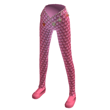 Mermaid Leggings - Pink