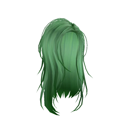 Long Mermaid Hair - Green