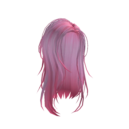 Long Mermaid Hair - Pink