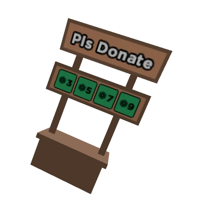 Mini Donation Stand