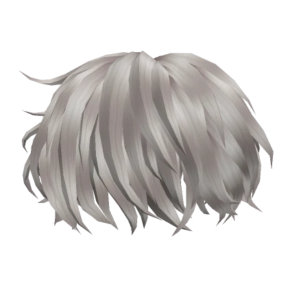 Messy Silver Hairstyle 0.1050