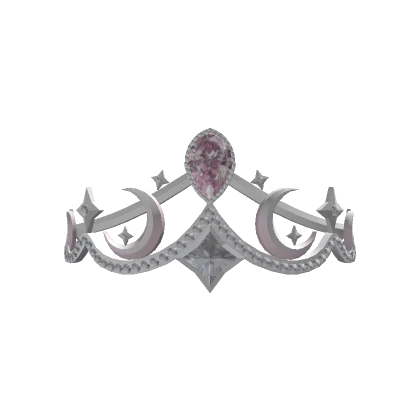 Moonlight Pink Diamond Tiara