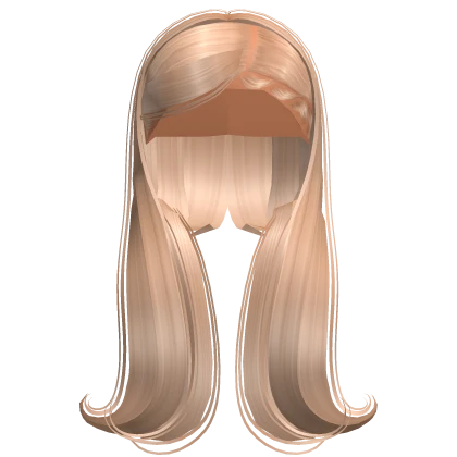 ✦ pretty silky long curly lace scalp hair blonde